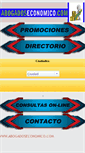 Mobile Screenshot of abogadoseconomico.com